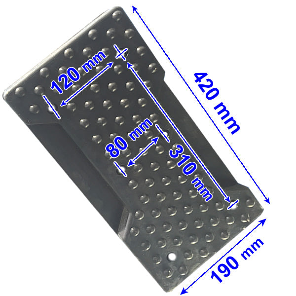 Patin en caoutchouc pour support de jante côté détalonneur pour démonte-pneus - SG32 - Compatible RAVAGLIOLI Patin en caoutchouc pour support de jante côté détalonneur pour démonte-pneus - SG32 - Compatible RAVAGLIOLI